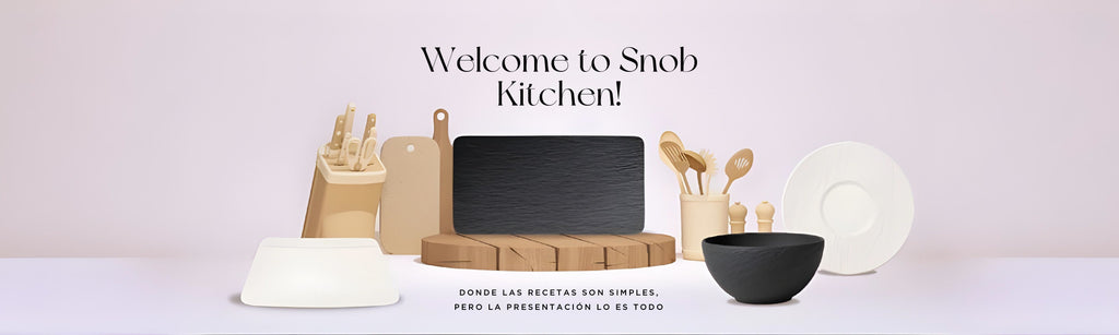 Snob Kitchen: Una Receta, Tres Presentaciones que Enamoran