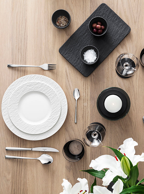 Manufacture Rock Blanc Salad Plate