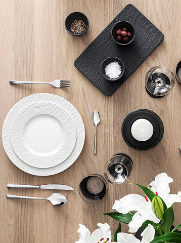 Manufacture Rock Blanc Salad Plate