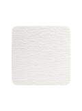 Manufacture Rock Blanc Buffet Plate Square