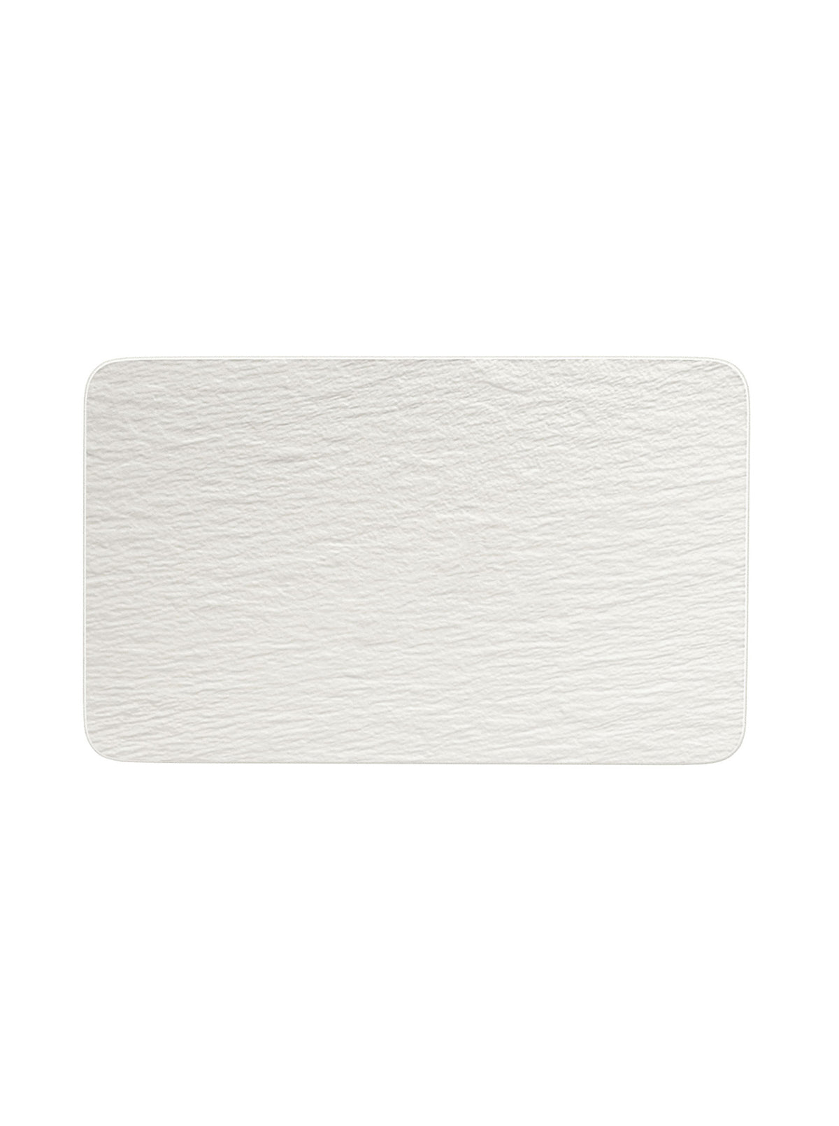 Manufacture Rock Blanc Small Rectangular Serving Plate