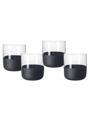 Manufacture Rock Stems Shot Glass Set 4