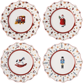 Toy's Delight Aniversari Plate set 4