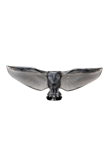 Chouette Effraie- Barn Owl Sculpture Bronze