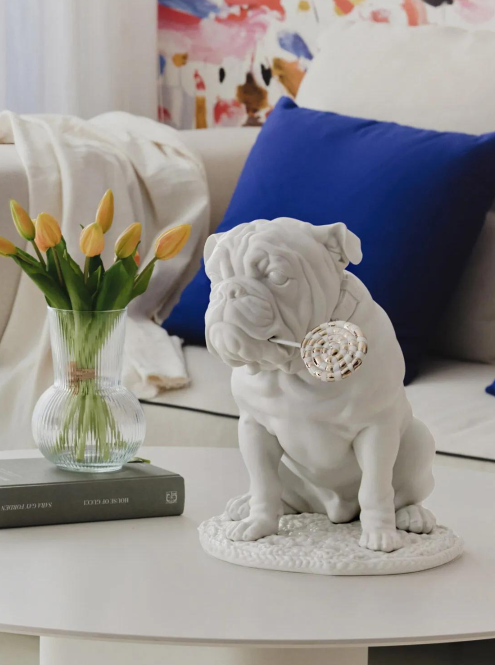 Bulldog con piruleta (RE-DECO)