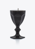HARC-BOUGIE VERRE 20CM NOIR