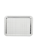Bandeja Graphik 21 x 30 cm Plateado