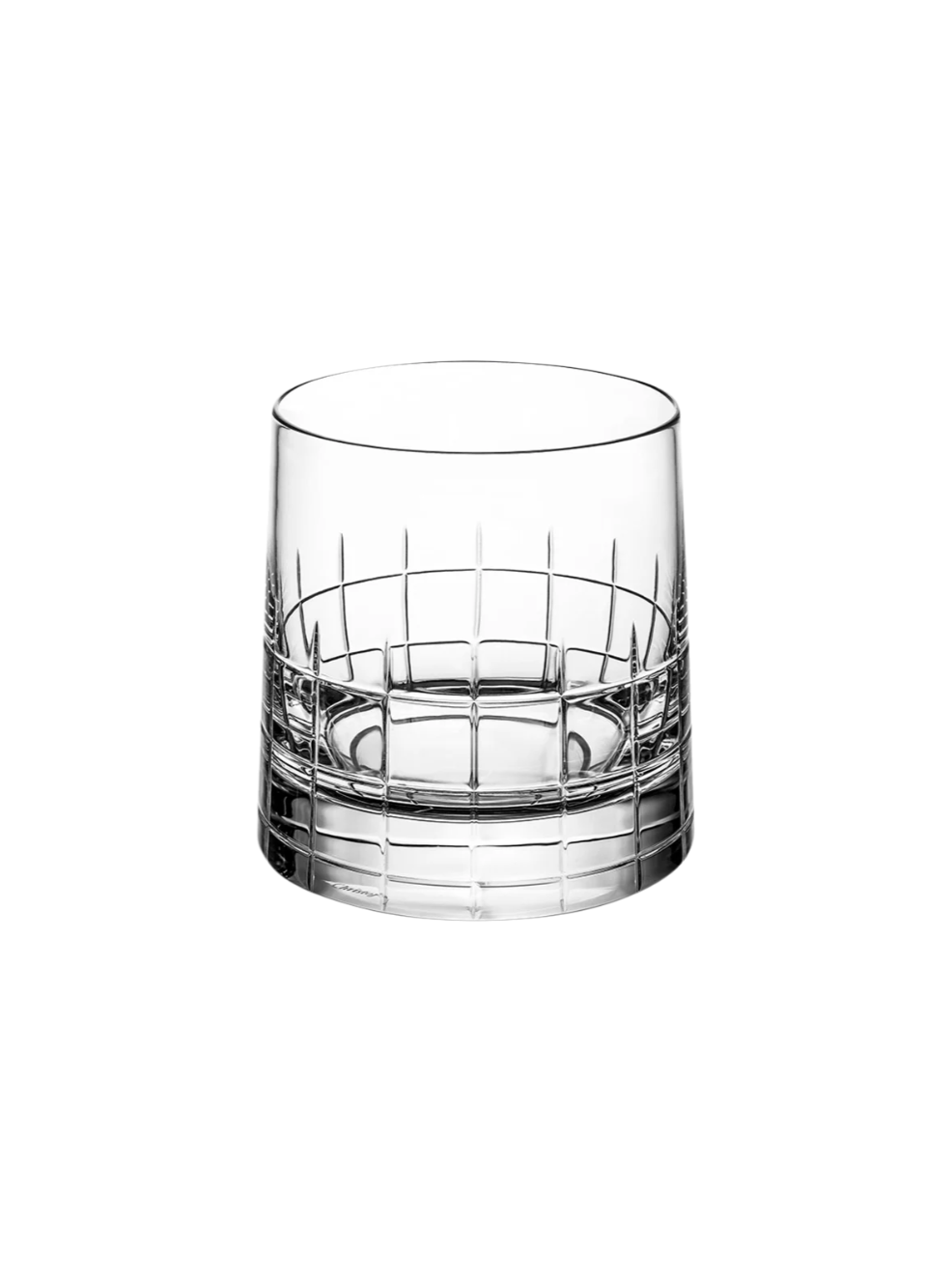 VASO DOBLE DE WHISKY GRAPHIK CRISTAL