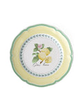 French Garden Valence Salad Plate: Lemon 8 1/4