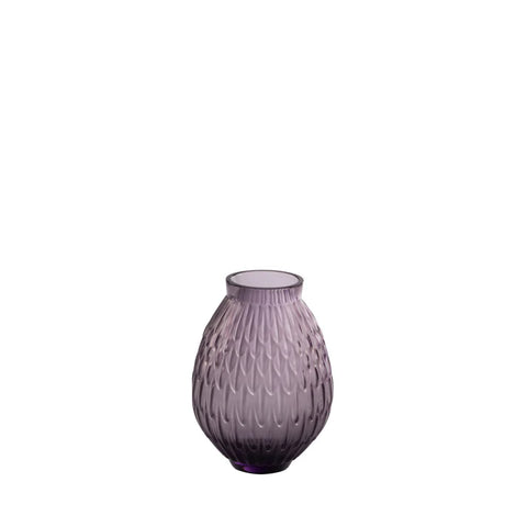 Vesper Plumes Vase Ss Dusk Purple