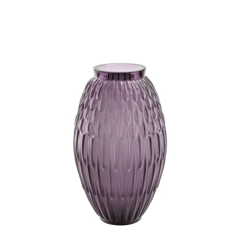 Vesper - Plumes Vase Ls Dusk Purple