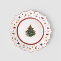 Toys Delight salad Plate White