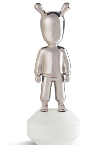Decoración La pequeña invitada de plata