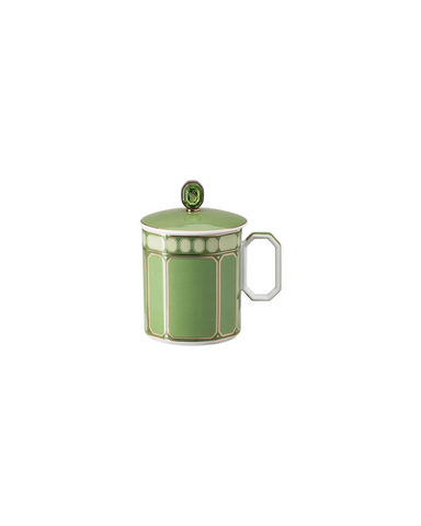 Signum Green Mug with Lid