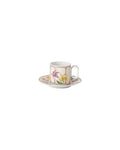 Rosenthal Swarovski IDYLLIA Marshmallow Taza Espresso con Plato