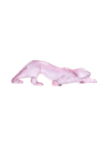 Nebula- Zeila - Panther sculpture pink luster LG