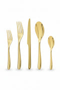 Cuberteria de 5 Pzas Oro Lame de Christofle
