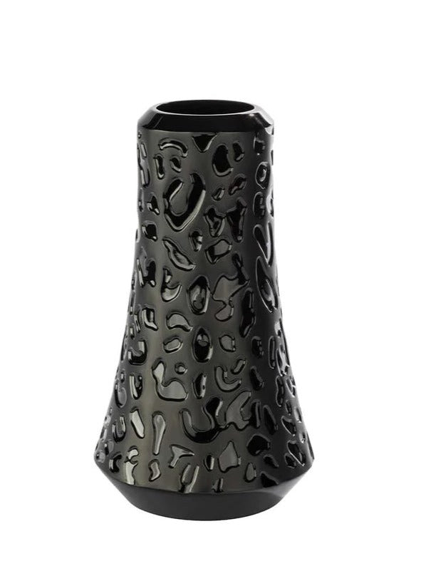 PANTHER VASE BLACK