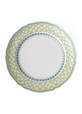 French Garden Green Line Dinner Plate