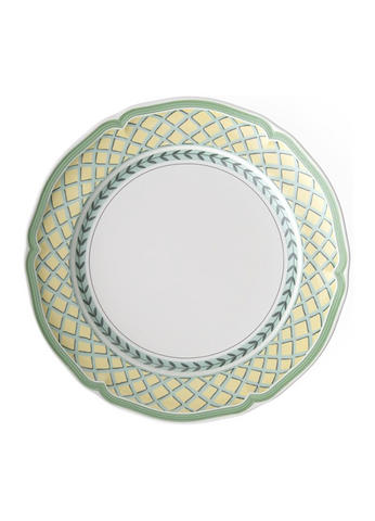 French Garden Orange Dinner Plate 10 1/4"