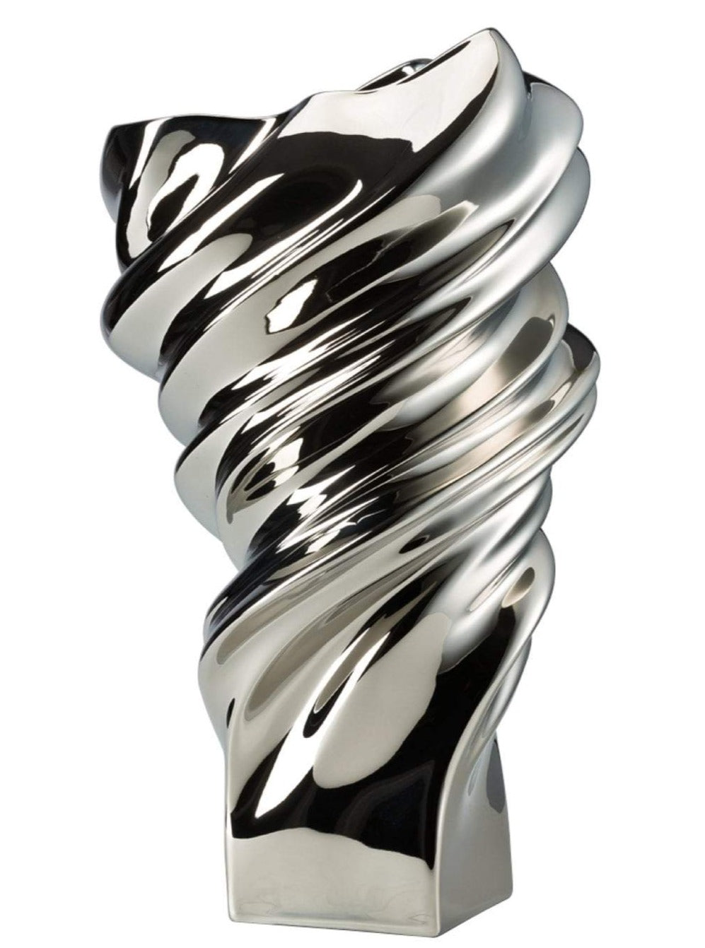 Squall Platin titanisiert Vase 32cm