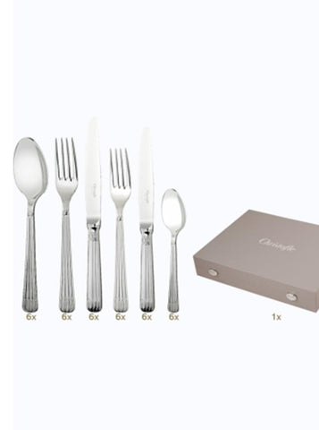 Osiris Set 36 pcs.  Set for 6 people, Steel