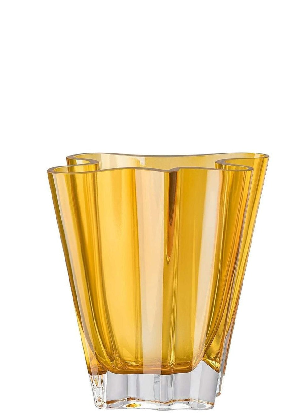 Flux Amber Vase 20 cm