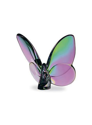 Papillon Lucky Butterfly Clear Iridescent