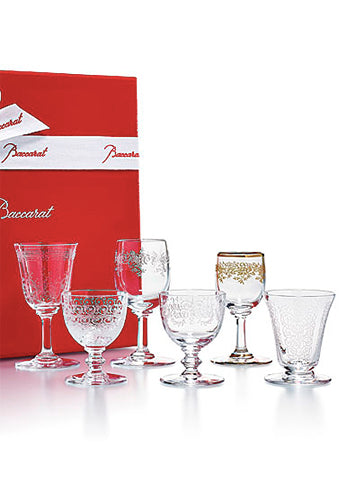 Coff Verres Bijoux Set of 6 Liquor Glasses