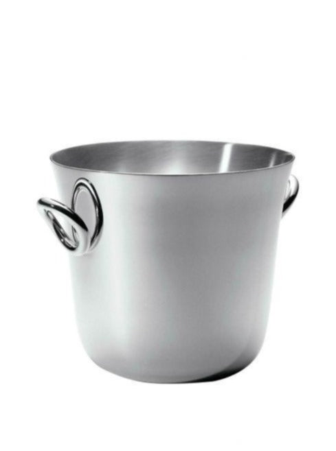 Barwear Silver metal champagne bucket