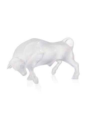 Taureau Bull Sculpture Clear